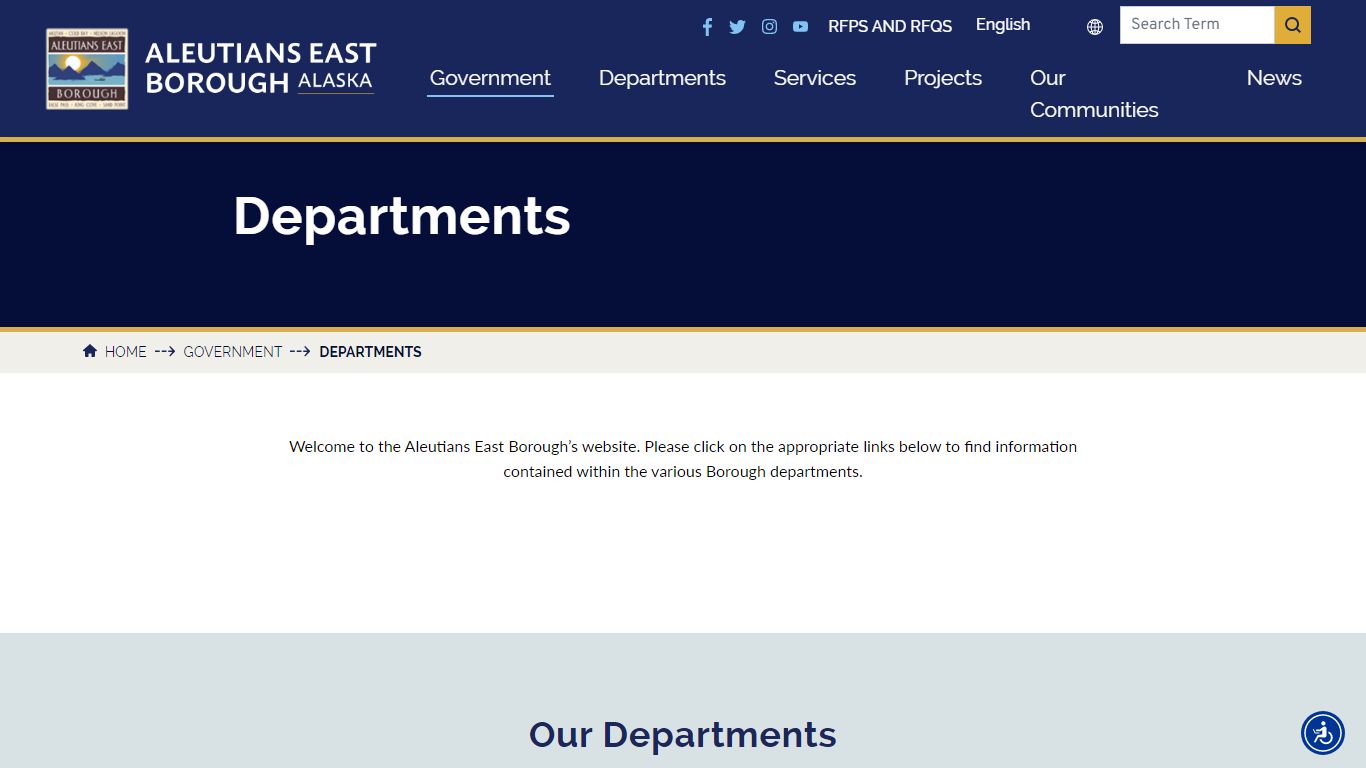 Departments - Aleutians East Borough